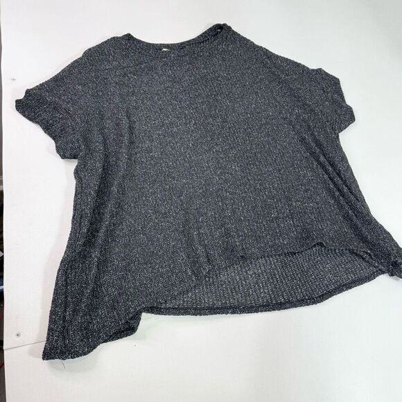 Fantastic Fawn Sweater Top 1X Oversized Knit Short Sleeve Comfort Fall Pull On - Picture 1 of 9